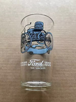 1957 Ford Retractable Hardtop Dealer Promo Glass. • $24