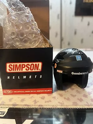 Simpson Helmets Dale Earnhardt SR #3 Limited First Edition Mini Replica Black • $15.50