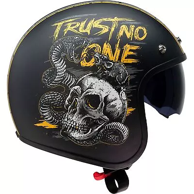 Z1R Saturn Helmet - Trust No One - Black/Yellow - Medium 0104-2854 • $65.38