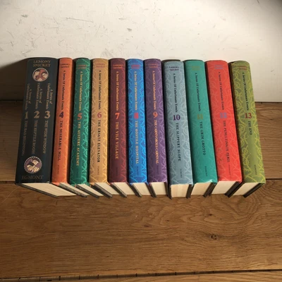 £21.99 • Buy Lemony Snicket A Series Of Unfortunate Events Books Set 1-13 Hardback Fiction 