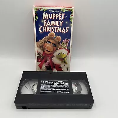 Muppet Family Christmas VHS Video Tape 1995 Jim Henson Productions Musical Movie • $10.49