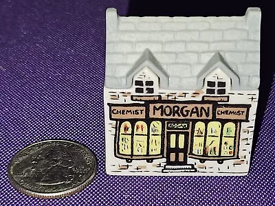 Wade England Morgan Chemist House #2 Mini House Figure (A) • $11.99