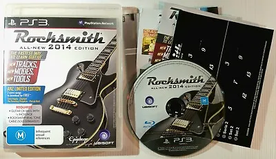 Rocksmith 2014 Edition | Sony Playstation 3 PS3 | Rock Smith All-New • $24.99