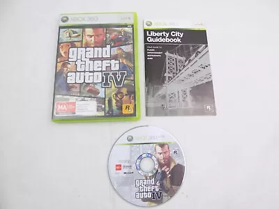 Mint Disc Xbox 360 Grand Theft Auto IV 4 - Inc Manual Free Postage • $16.90