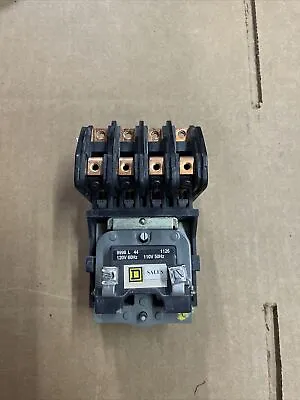 Square D 30amp 4pole Lighting Contactor 8903l040 120vcoil • $125.99