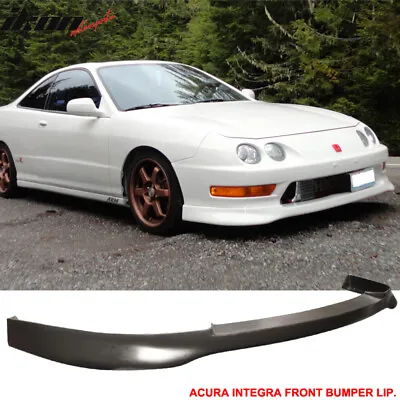 $67.98 • Buy Fits 98-01 Acura Integra Type R TR Style Front Bumper Lip Spoiler Unpainted - PU