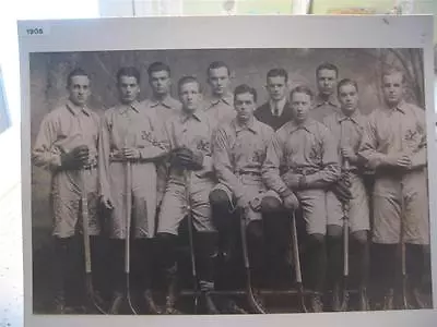 1908 Yale Hockey Team Enlarged 16 X 20 Photo New Haven Connecticut • $24.99