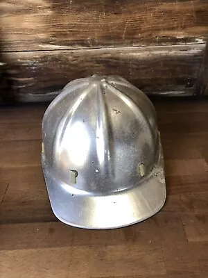 Vintage Goodall Rubber Company Aluminum Hard Hat Cap Safety Helmet Mining • $36