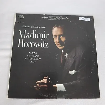 Vladimir Horowitz Chopin Schumann Rachmaninoff And Liszt LP Vinyl Record Album • $7.82