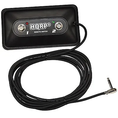 2-Button Guitar Amp Footswitch For Peavey Classic Nashville ValveKing Windsor • $44.35