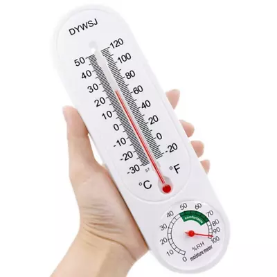 Mini Thermometer Hygrometer Humidity Temperature Meter Tester Indoor Outdoor USA • $6.59