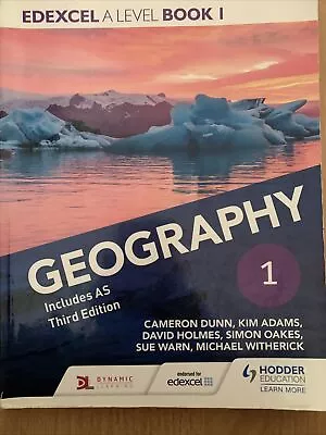 Geography Edexcel A Level Book 1 • £11