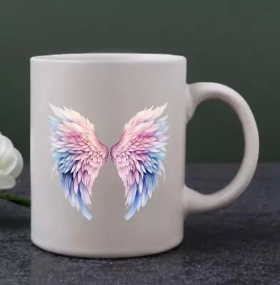 £4.99 • Buy X9 Beautiful Angel Wings -Vinyl Decal Sticker -Mugs/Gifts/Wall- 00800