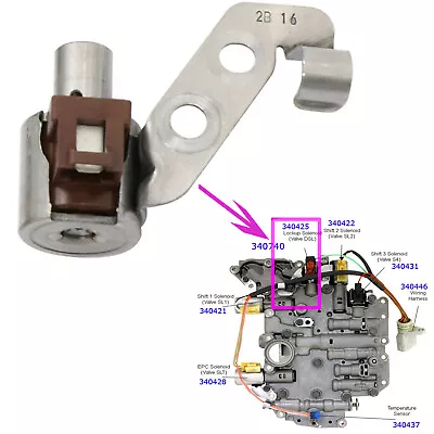 OEM Transmission Shift Solenoid DSL For Toyota RAV4 CAMRY LEXUS 35240-21010 • $28.55