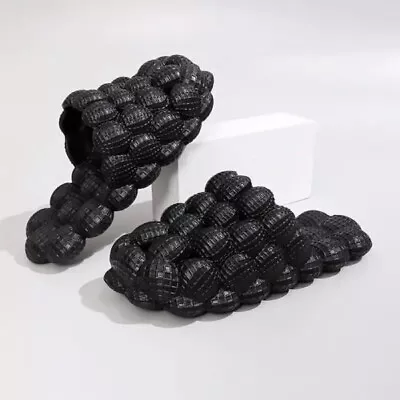 Massage Bubble Slides Slippers For Women/Men  Non-slip  Soft Golf Ball • $13.99