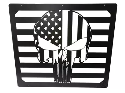 American Punisher Hood Vent Grill For HUMVEE M998 M1045 M1123 M1097 Hummer H1  • $244.99