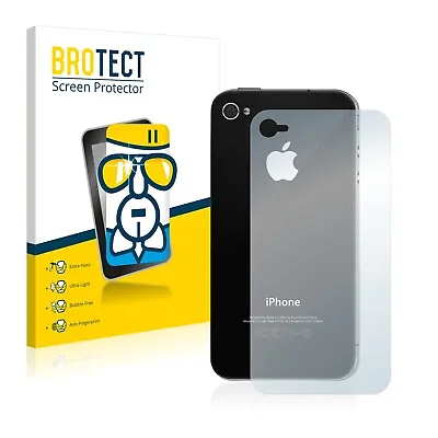 Glass Screen Protector For Apple IPhone 4S (Back) Protective Glass Protection • £5.09