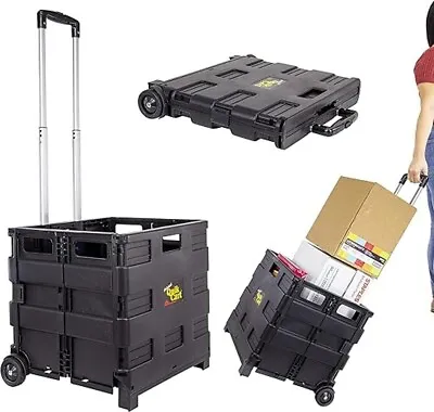 Dbest Products Quik Cart Topless Travel Portable Mobile Storage Collapsible • $28.71
