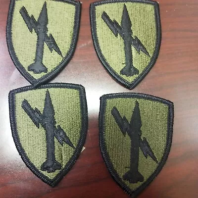 YOU GET 4 Missile Command Subdued U.S. Army Shoulder Patch Insignia • $6.95