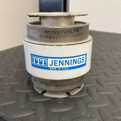 Jennings 300pf Vacuum Capacitor Hi Pot Tested • $225