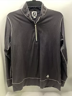 FootJoy Sport Windshirt Golf Pullover - Gray/Black Size L • $28