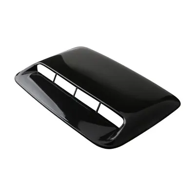  Black Universal Car Decorative Air Flow Intake Hood Scoop Vent Bonnet Cover  • $28.70