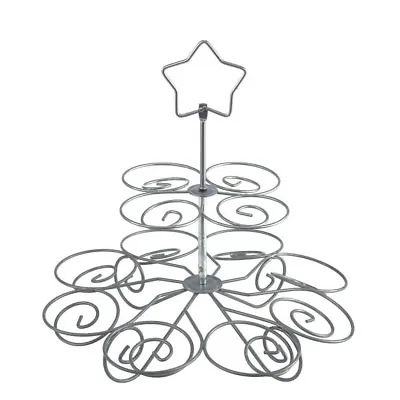 Charmed Spiral Cupcake Stand 2 Tier Holds 12 Cupcakes • $8.99