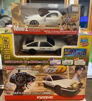 Kyosho RC Car First MINI-Z Initial D AE86and Mazda Savanna FC3S RX-7body SET!! • $139.99