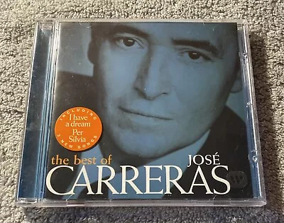 Jose Carreras CD Best Of Disc Near Mint Free Shipping D52 • $9