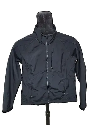 Double Diamond Men's Medium Black Jacket With Zippered Pockets • $35