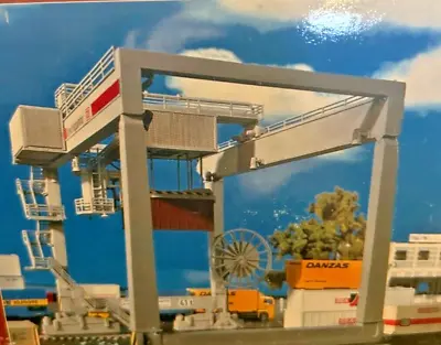 HUGE MODERN INTERMODAL CONTAINER CRANE - HO Scale - VOLLMER KIT - NEW OOP RARE • $249.89