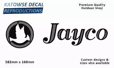 Jayco 1980s Camper Caravan Replacement Vinyl Decal Sticker • $40.95
