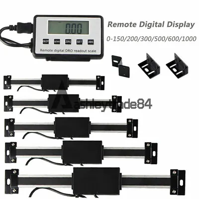 DRO Digital Readout Linear Scale Magnet Remote LCD Display CNC Milling Lathe • $40.85