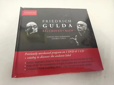 Friedrich Gulda Vienna Philharmonic George Szell Beethoven Bach CD DVD Combo Gi • $40