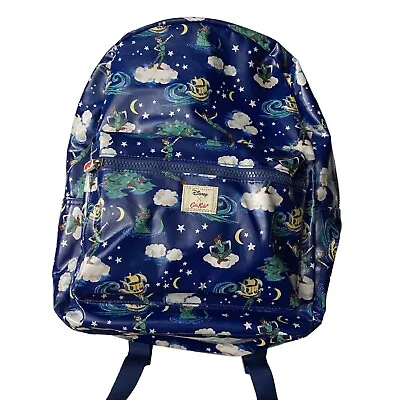 Cath Kidston Disney Peter Pan Rucksack Backpack Oilcloth Ship Tick Tock • £56.96