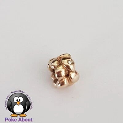$450 • Buy Genuine Pandora 14ct Yellow Gold Golden Dream Diamond Charm 750408D Retired