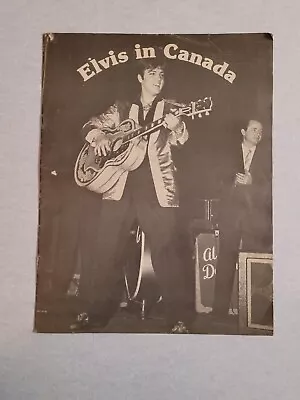 1957 Elvis Presley In Canada Program Publication - Vintage Collectible • $19.31