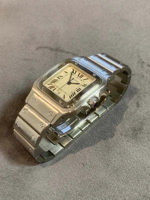 £2995 • Buy Cartier Santos / Model 1564 W20060D6/ Large Mens Unisex Size/new Cartier Service