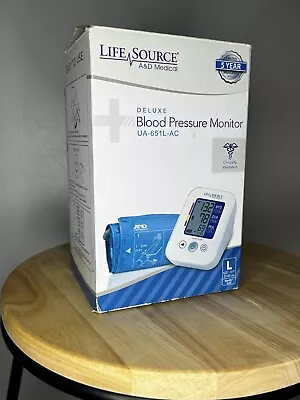 Life Source A&D Medical Deluxe Blood Pressure Monitor (UA-651L) Large Cuff Works • $19