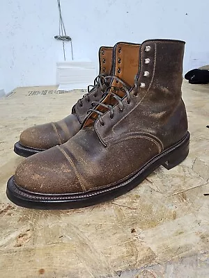 Viberg Boots Halkett 9.5E 2030 Waxy Rawhide Leather • $650