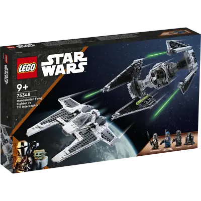 LEGO Star Wars: Mandalorian Fang Fighter Vs. TIE Interceptor (75348) • $110