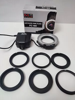 MEIKE LED Macro Ring Flash FC-100  • £12