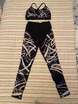 £20 • Buy Ladies Jack Wills Gym Leggings/Sports Bra Top Matching Set Size 10 Top And Sizr