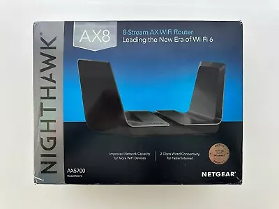 NETGEAR Nighthawk AX8 8-Stream AX WiFi Router - AX5700 • $89