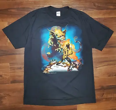 $499.97 • Buy Deadstock 1986 Vintage Boris Vallejo Conan The Barbarian Shirt XL Fantasy Art