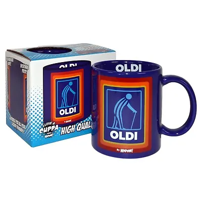 Oldie Mug. Old Person Gift Idea Grandad Grandma Dad Father Mum Mother Present • £6.95