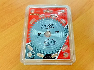 $7.75 • Buy Circular Saw Blade 125mm 5” 40T Teeth Cutting Wood Aluminium Grinder Cutting