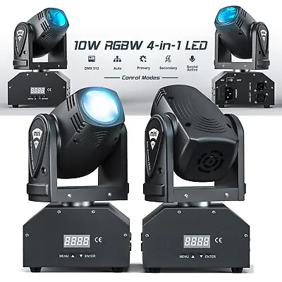 100W MINI Beam Moving Head Stage Light RGBW Spot Lighting DJ Disco Party DMX • $64.99