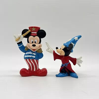 Applause Mickey Mouse Drummer Whistle Red White Blue & Fantasia Mickey Plastic • $16.99