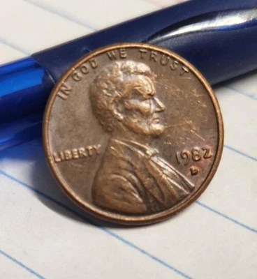 $3 • Buy USA 1982 D One Cent (Large Date) (#82Db)